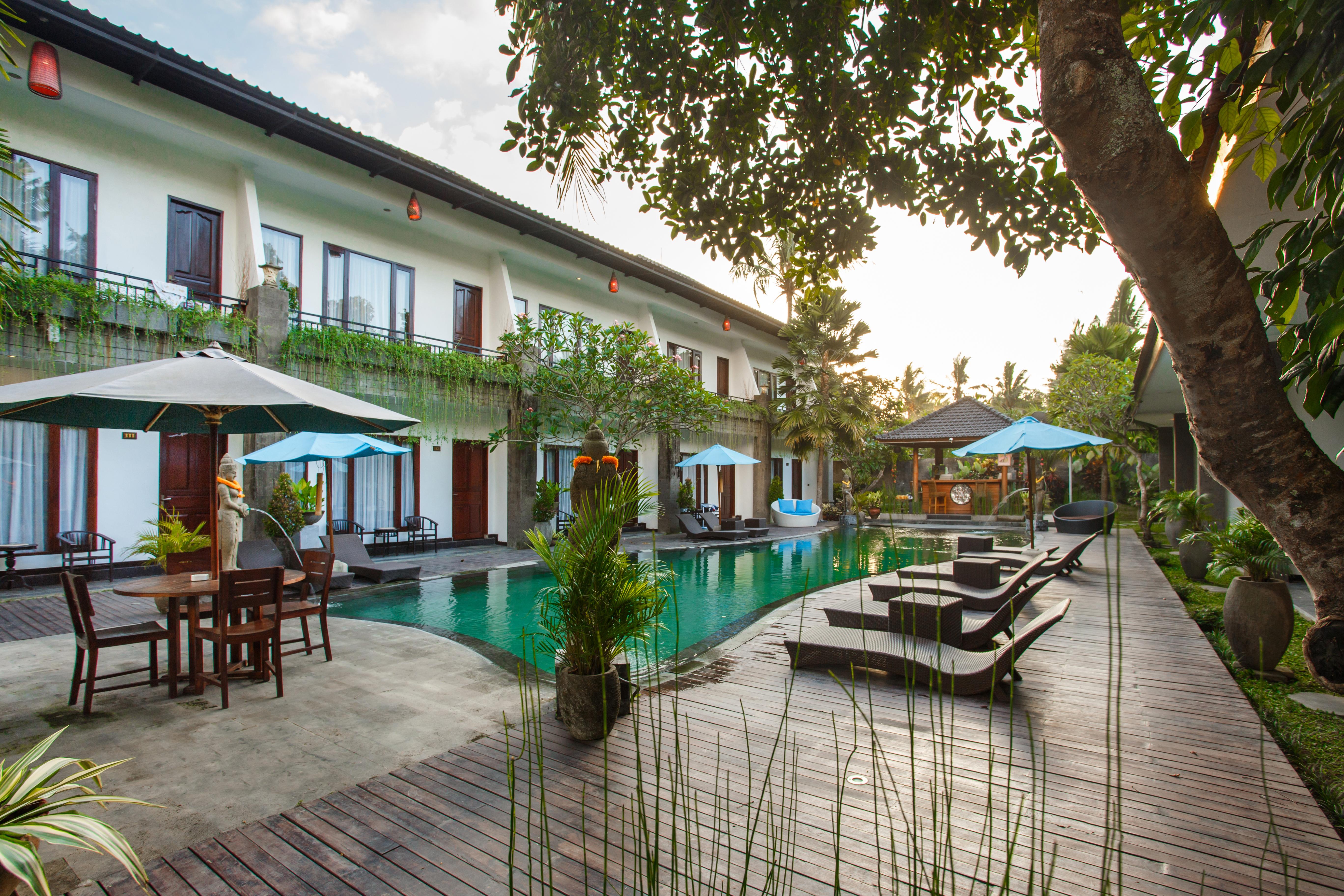 Ubud Raya Boutique Hotel Экстерьер фото